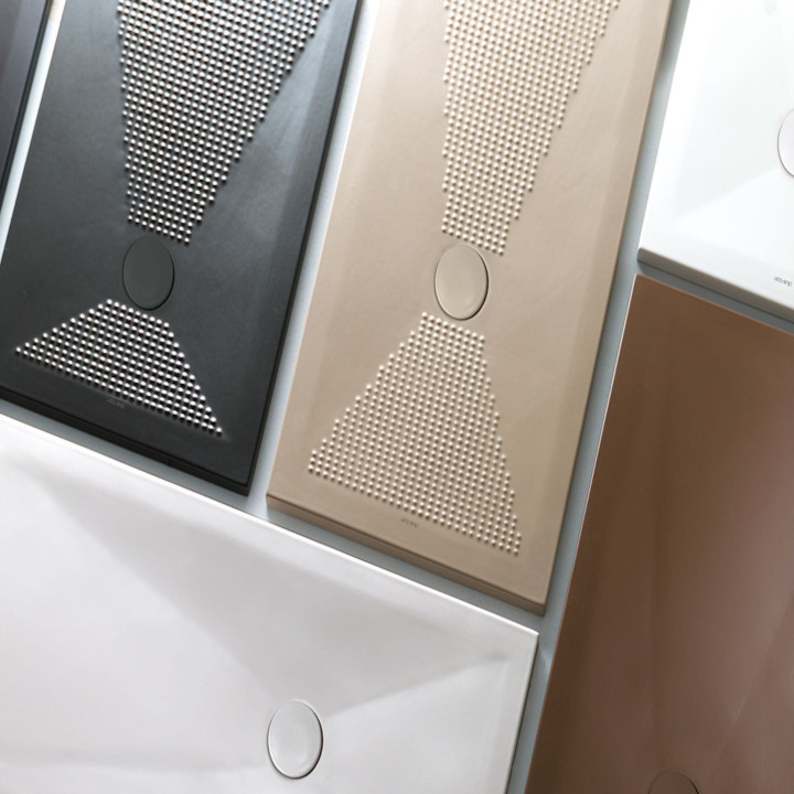 Piatto doccia UP H 3 cm, profondità 80cm