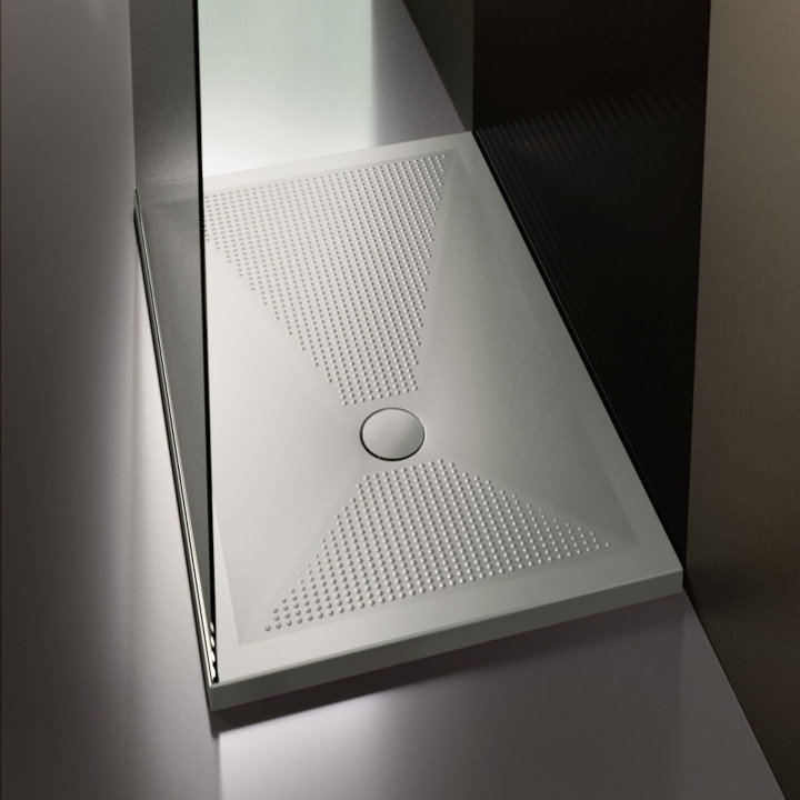 Piatto doccia UP H 3 cm, profondità 80cm