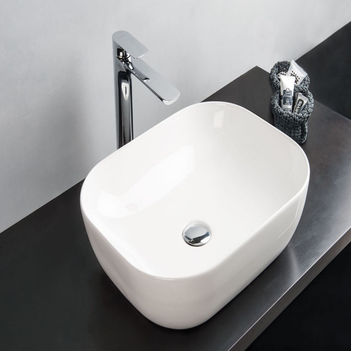 Lavabo d'appoggio senza troppopieno JO