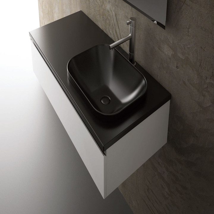 Lavabo da incasso con troppopieno MOVADO