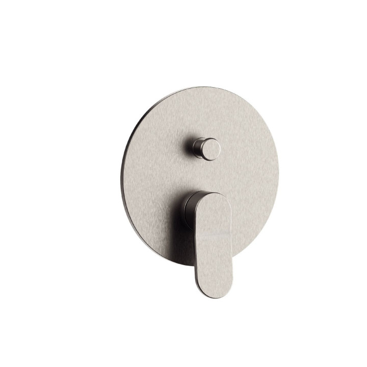 Tre miscelatore monocomando da incasso completo per vasca-doccia con deviatore automatico