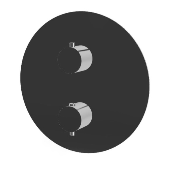 Tre solo parti esterne per miscelatore termostatico da incasso per doccia