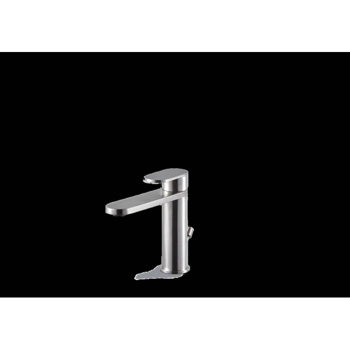 Ayas Steel miscelatore per lavabo con scarico