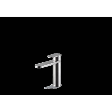 Ayas Steel miscelatore per lavabo senza scarico