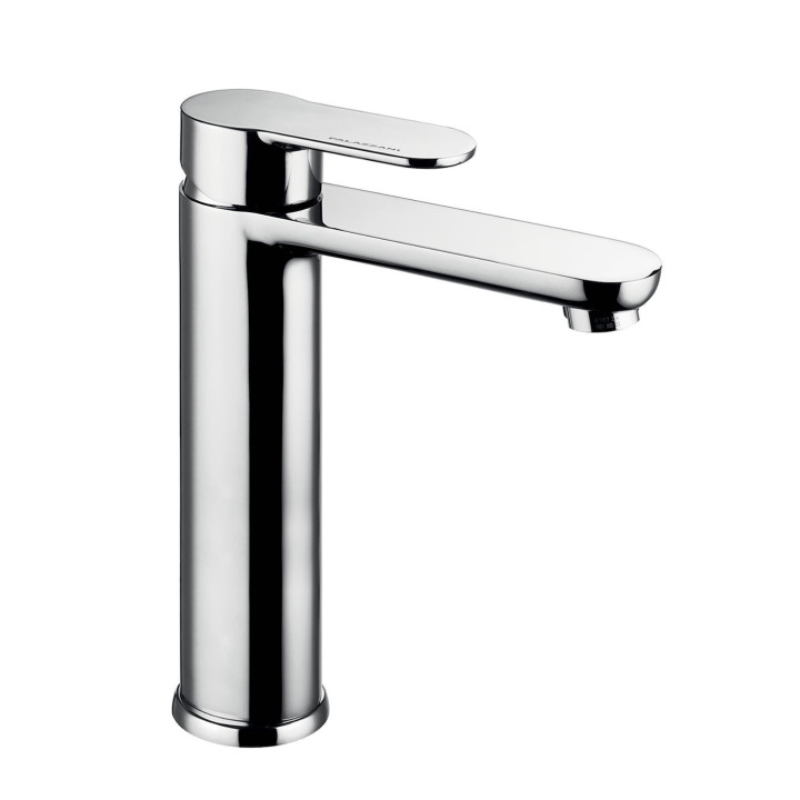 Bella miscelatore monocomando alto per lavabo senza scarico