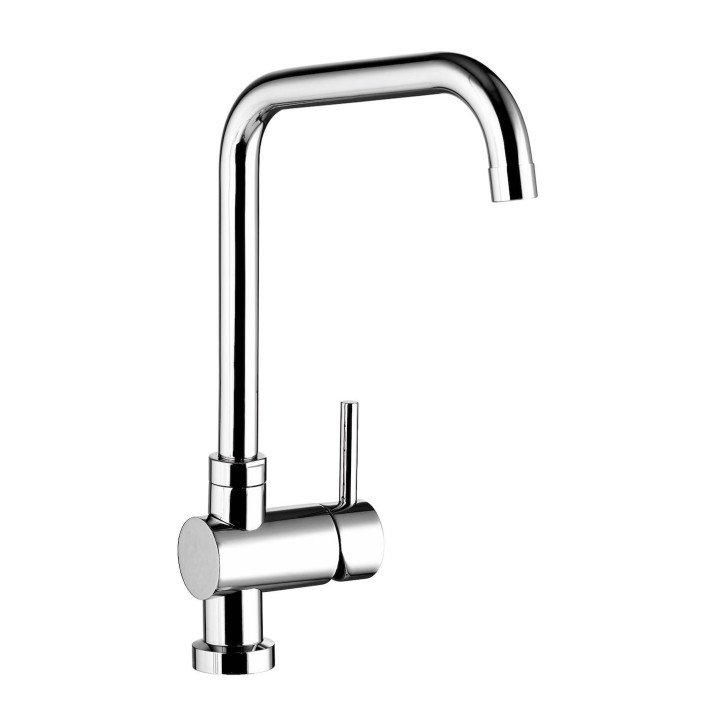 Idrotech miscelatore monocomando per lavello con bocca grevole e abbattibile