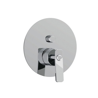 Industrial gas solo parti esterne per miscelatore monocomando da incasso per vasca-doccia con deviatore automatico