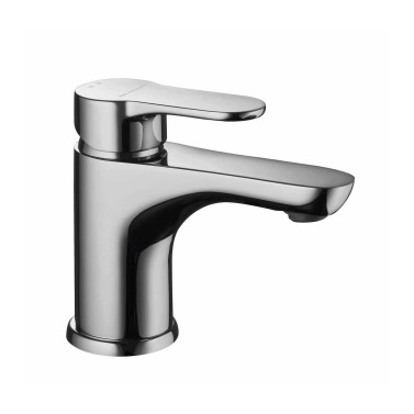 Italo miscelatore monocomando per lavabo con scarico a risparmio idrico