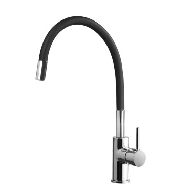 Mimo flex miscelatore monocomando per lavello con bocca flessibile