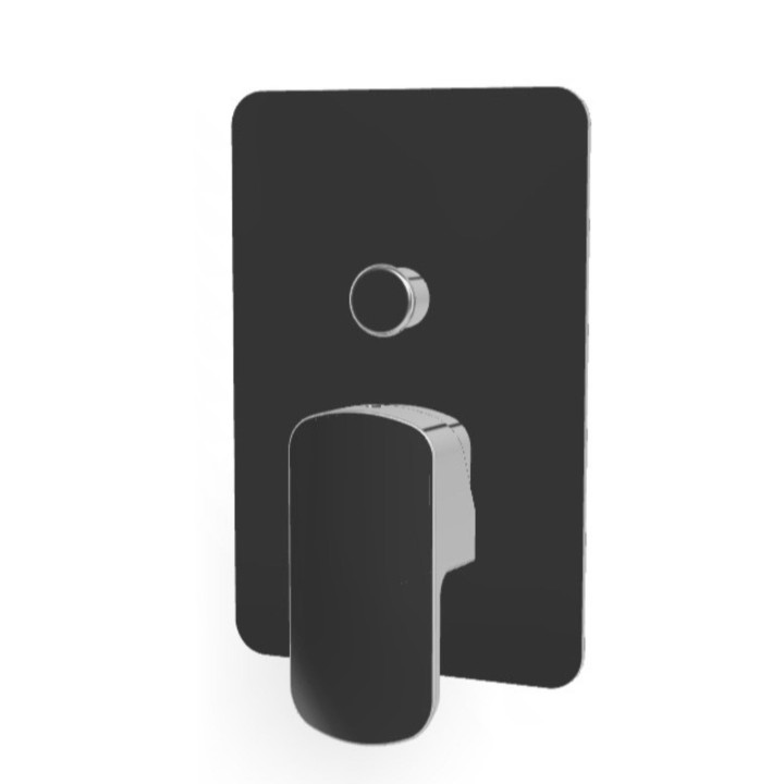 Mis miscelatore monocomando da incasso completo per vasca-doccia con deviatore automatico