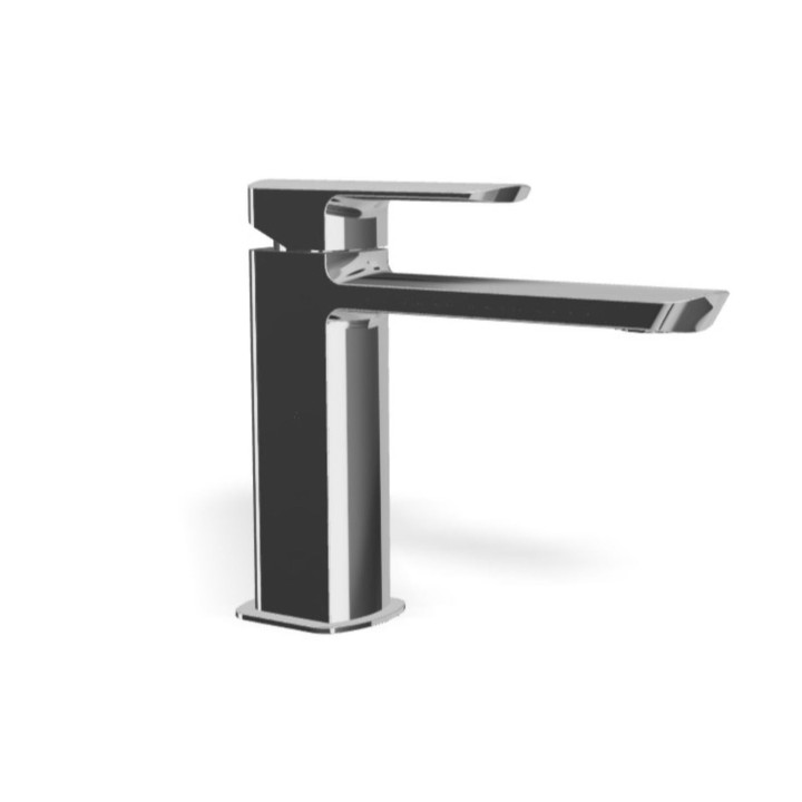 Mis miscelatore monocomando per lavabo con scarico e tappo a copertura totale