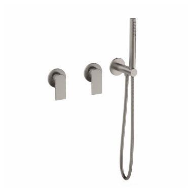 Montecarlo 2 miscelatori per doccia da incasso