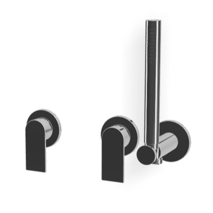 Montecarlo 2 miscelatori per doccia da incasso