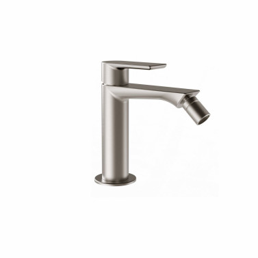 Montecarlo miscelatore monocomando per bidet con sacrico click-clack e tappo a copertura totale