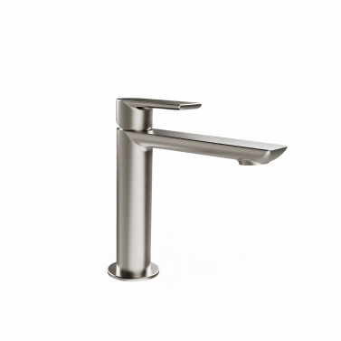 Montecarlo miscelatore monocomando per lavabo con scarico click-clack e tappo a copertura totrale