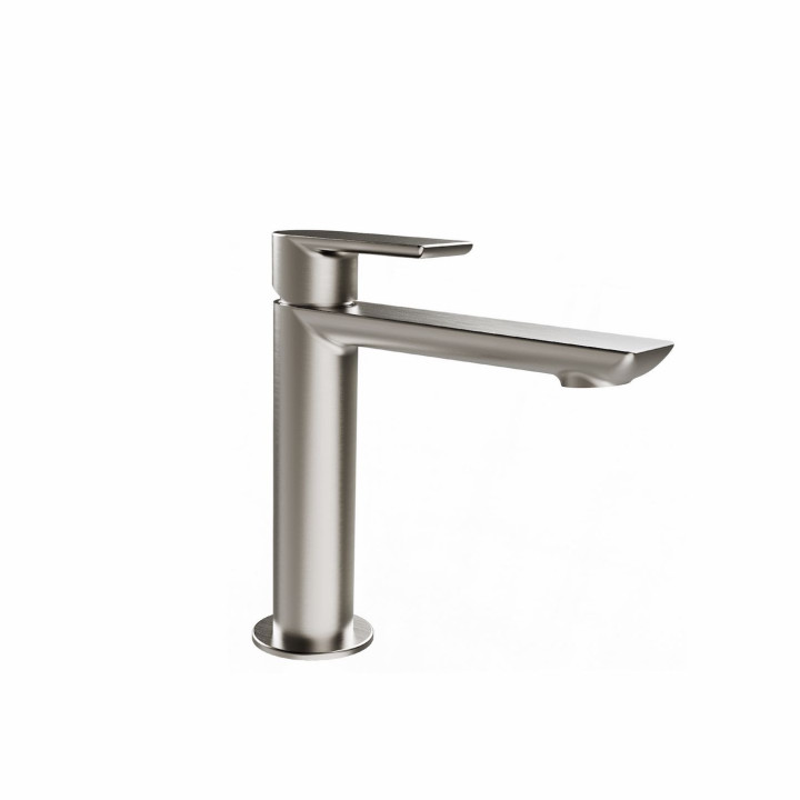 Montecarlo miscelatore monocomando per lavabo con scarico click-clack e tappo a copertura totrale