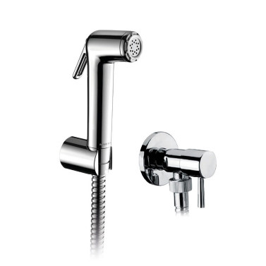 Presa acqua in ottone e supporto doccia