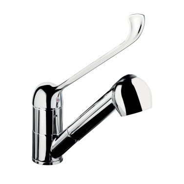 Proxima miscelatore monocomando per lavello con doccetta estraibile