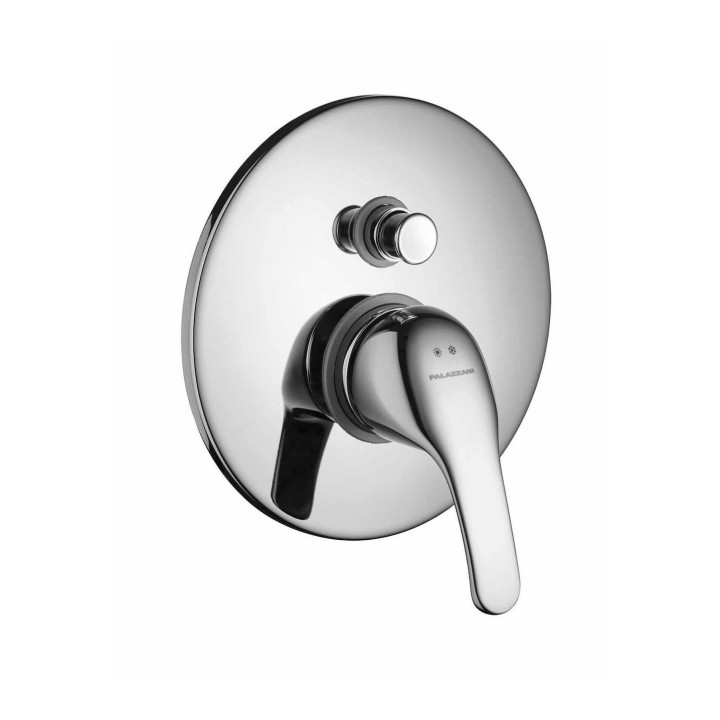 Proxima solo parti esterne per miscelatore monocomando da incasso per vasca-doccia con deviatore automatico