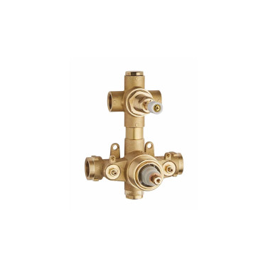 Qadra corpo da incasso per miscelatore termostatico per doccia, Senza parti esterne