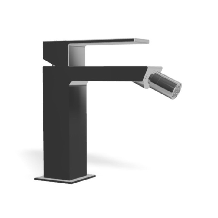 Qadra miscelatore monocomando per bidet senza scarico