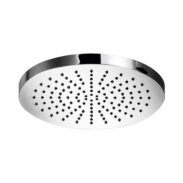 Soffione doccia tondo in ottone, 200mm