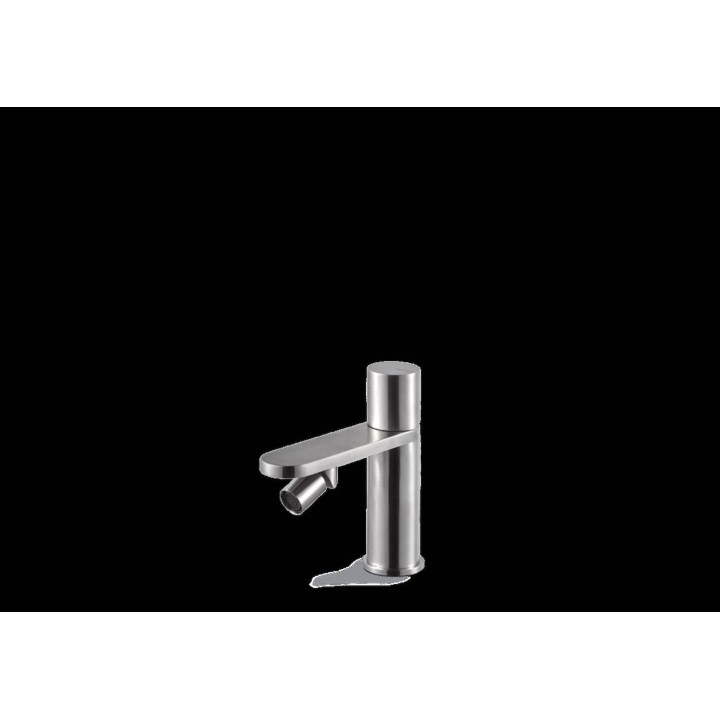 Veny Steel miscelatore per bidet senza scarico