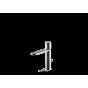 Veny Steel miscelatore per lavabo con scarico