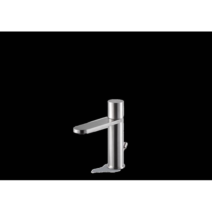Veny Steel miscelatore per lavabo con scarico
