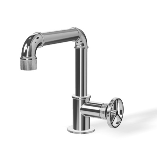 Industral job miscelatore monocomando per lavabo senza scarico