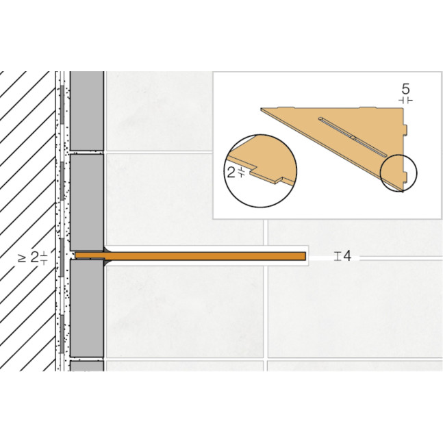 Schlüter-SHELF-E-S1-EB