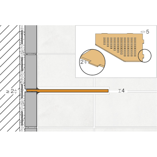 Schlüter-SHELF-E-S2-EB